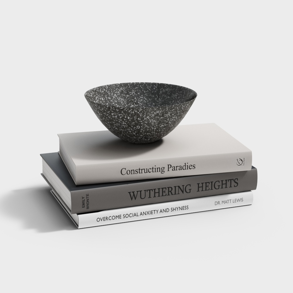 書本珠寶組合裝飾