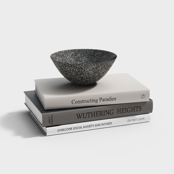 書本珠寶組合裝飾