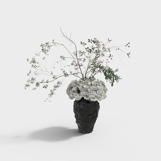 Украшение из сухих цветов