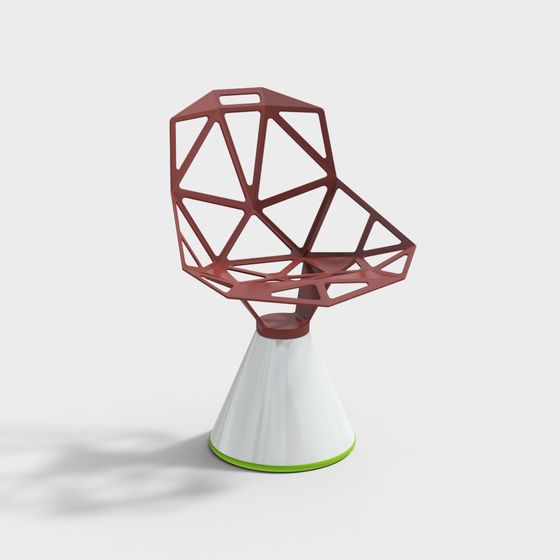 Geometric Light 3D model for Creative Projects