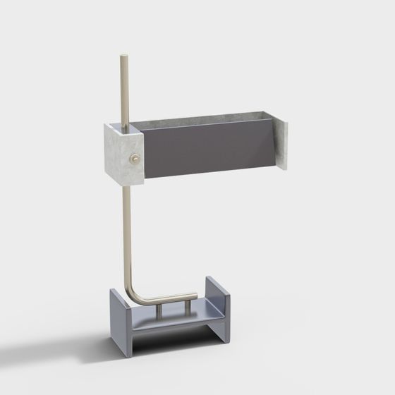 Geometric Aesthetic Low Poly 3D Model