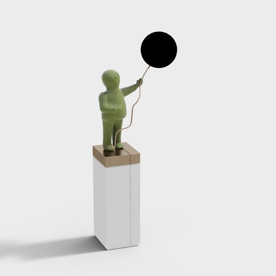 Balloon Buddy 3D model for Creative Projects