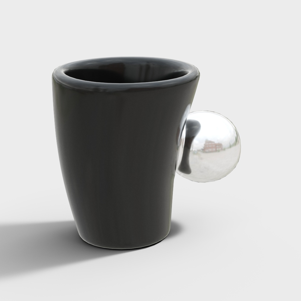 Minimalist Coffee Cup 3D model