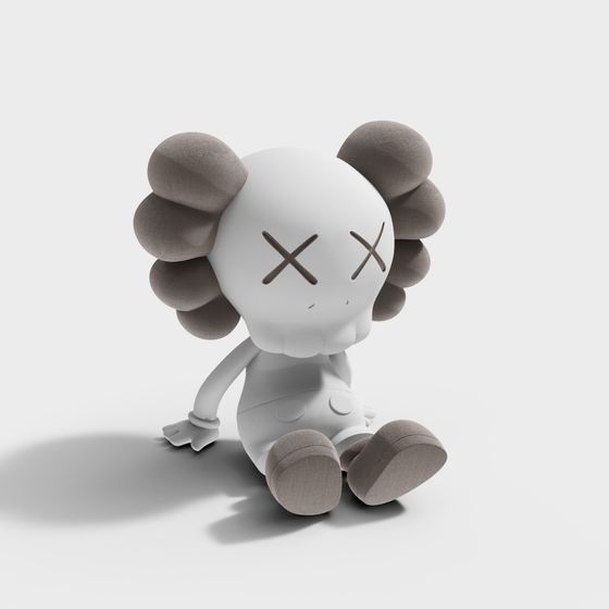 Kaws 3D Model for Creative Projects