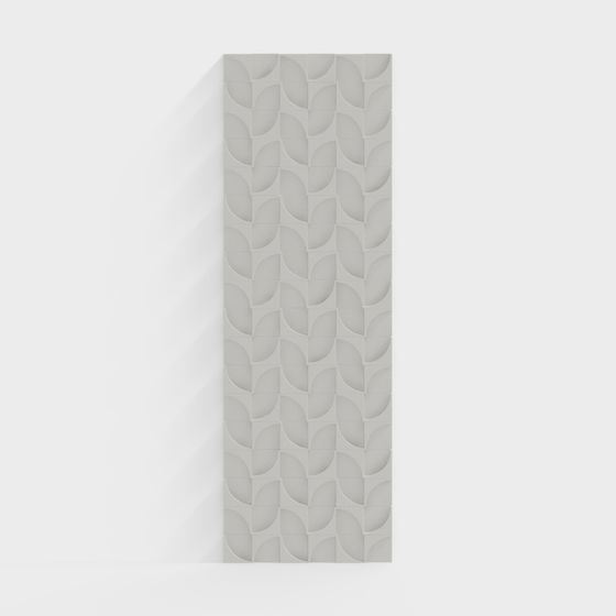 Geometric Low Polygon Wall Panel 3D Model