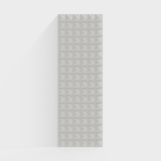 Stylish Diamond Wall Panel 3D model