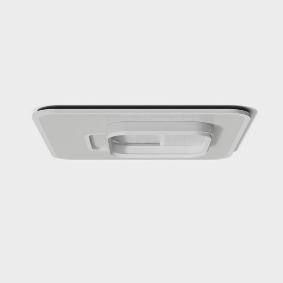 Minimalist Square Handle Light 3D model