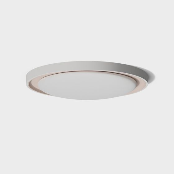 Elegant Round Light Circle 3D model