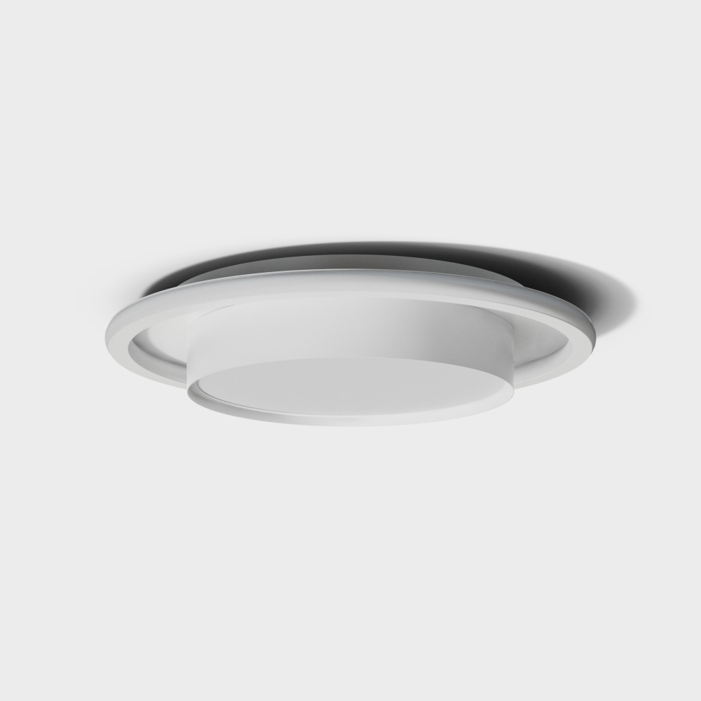 Modern disc ceiling light