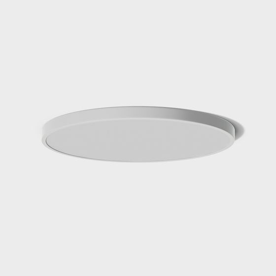 Minimal Ceiling Light 3D model for Various Spaces