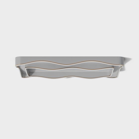 Wavy Shelf 3D model