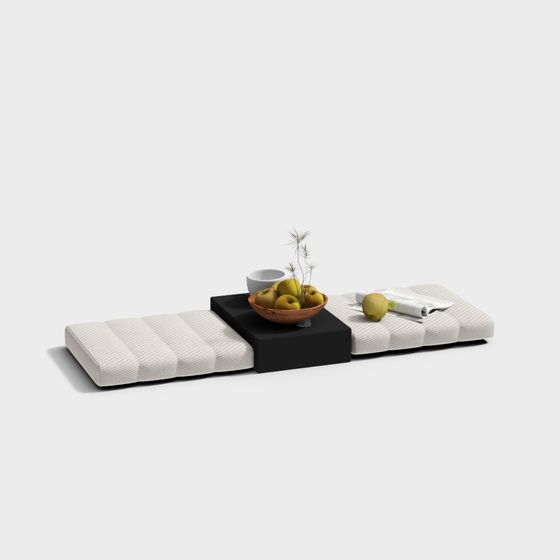 Comfortable Sofa Set 3D model