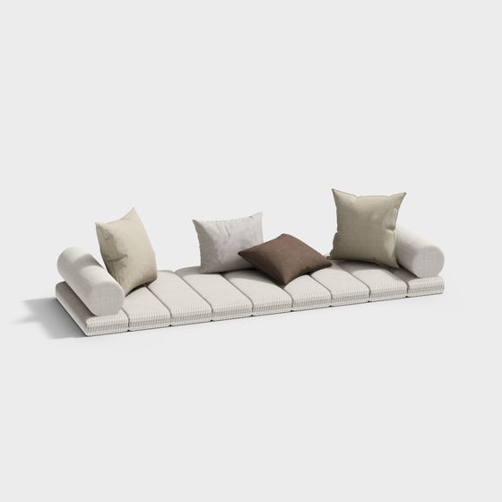 Urban Comfort Sofa 3D model
