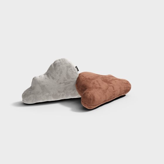 Cloud Shaped Pillow 3D model