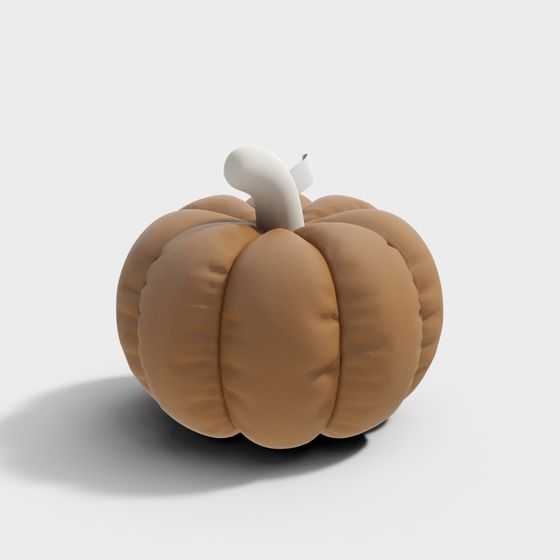 Charming Pumpkin 3D Model for Autumn Decor