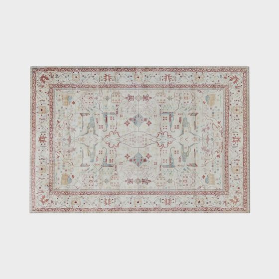 Traditional Rug 3D model with Intricate Patterns