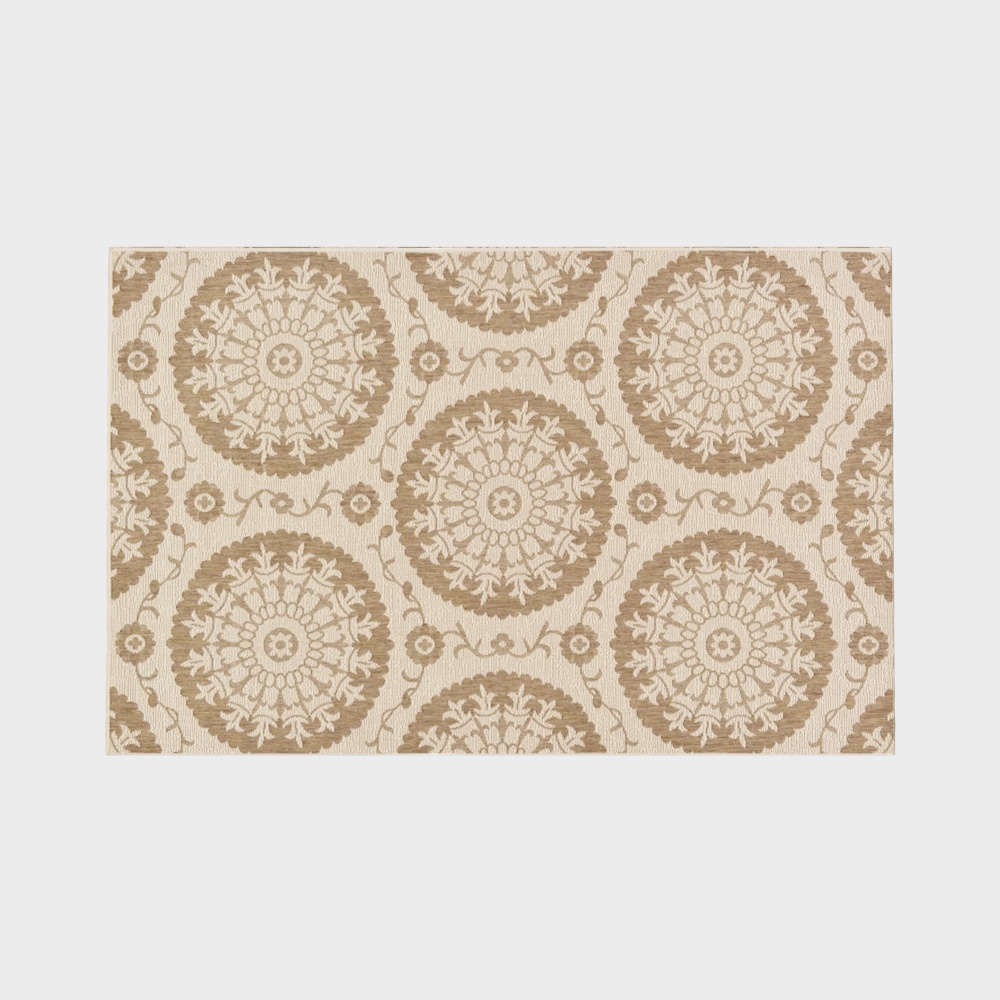 Mandala Rug 3D Model – Intricate Patterned Floor Decor