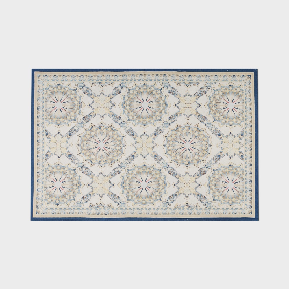 Mandala Rug 3D Model – Symmetrical Eastern Design