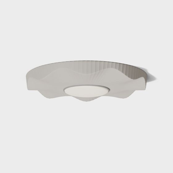 Modern Low Polygon Ceiling Light 3D model