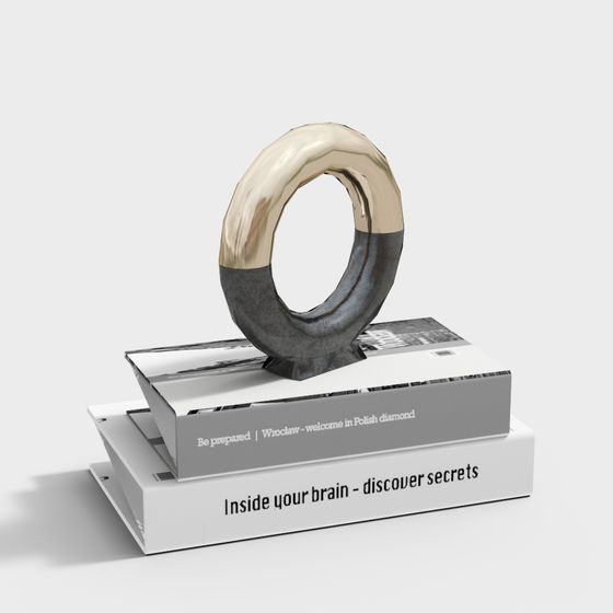 Stunning Ring Sculpture 3D model