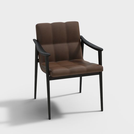 Stylish Urban Lounge Chair 3D model for Contemporary Interiors