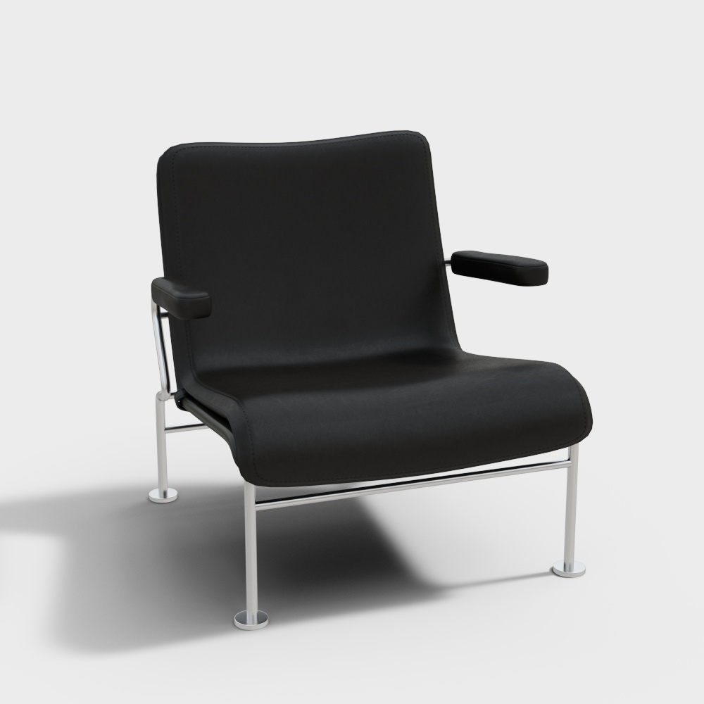 Кожаное кресло в средневековом стиле