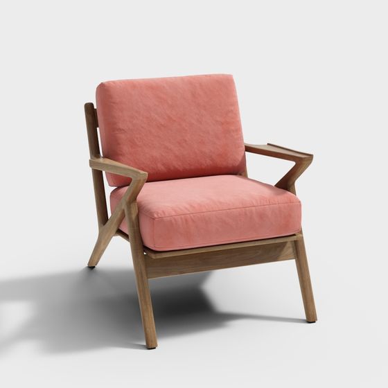 Cozy Corner Chair 3D model