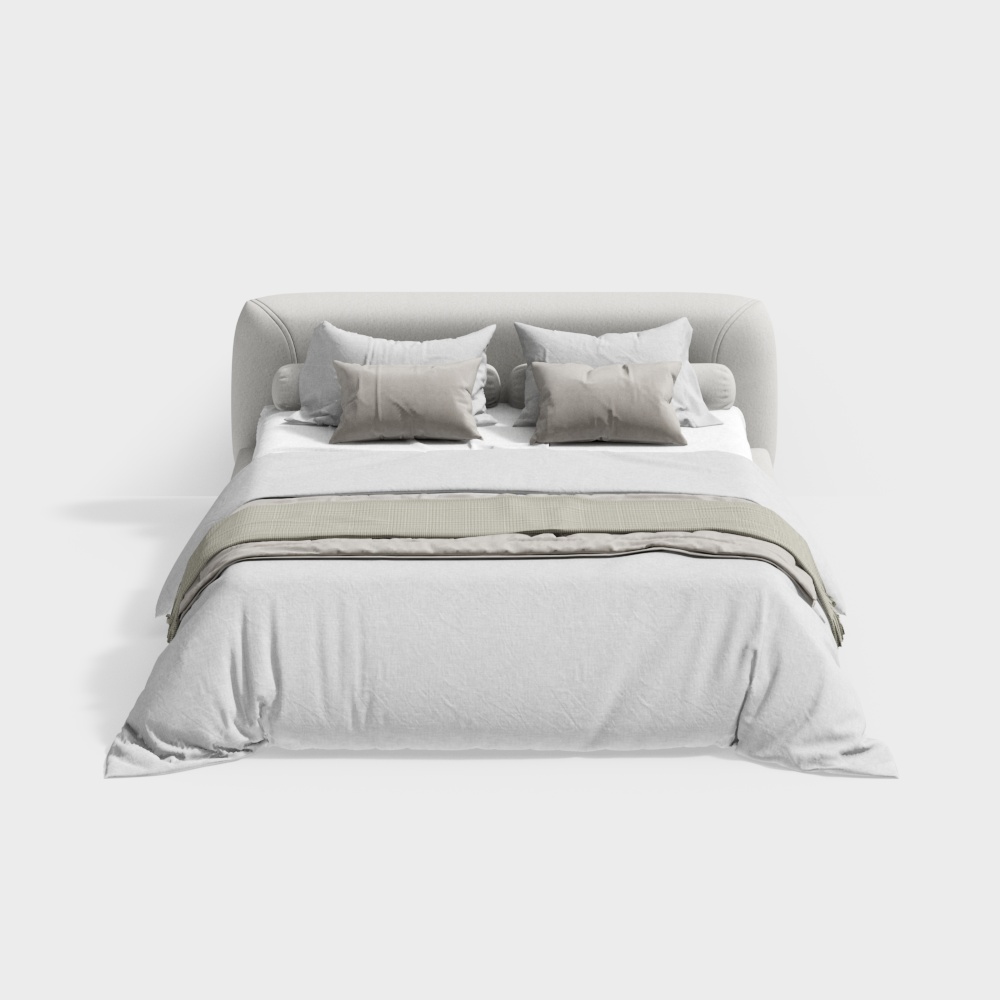 Cama doble moderna de B&BItalia