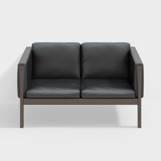 Urban Comfort Low-Poly 3D Sofa Model