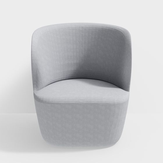 Cozy Corner Chair 3D model for Modern Spaces