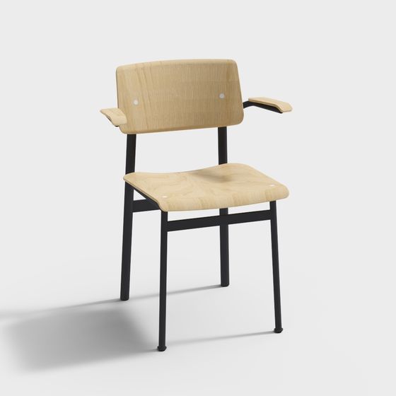 chaise muuto-loft avec accoudoir