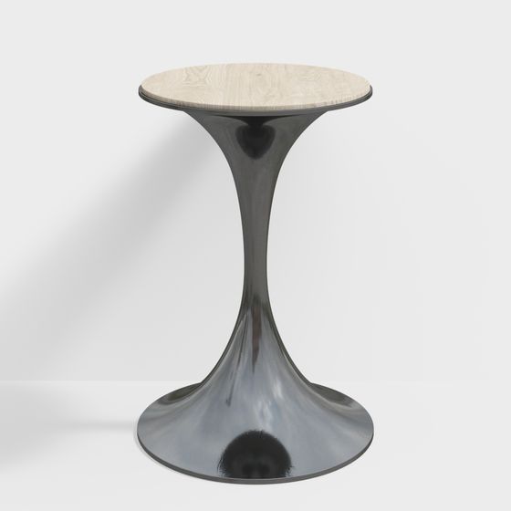 Elegant Round Table 3D model for Modern Design