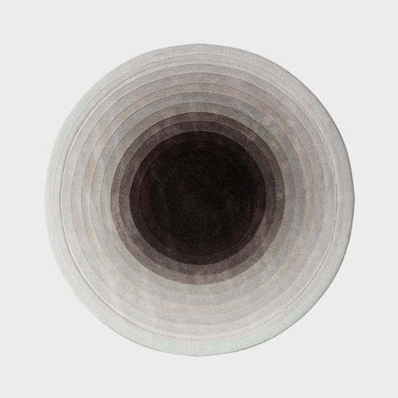 Elegant Gradient Circle Carpet 3D model