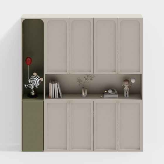 Urban Bookshelf 3D model