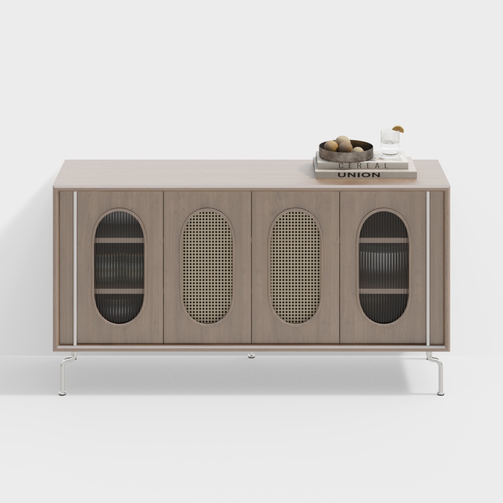 Mueble auxiliar de estilo chino tradicional