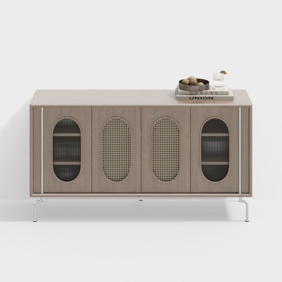 Mueble auxiliar de estilo chino tradicional