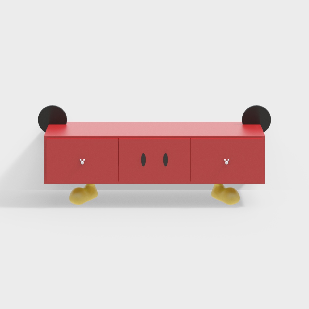 Dopamine Mickey TV cabinet