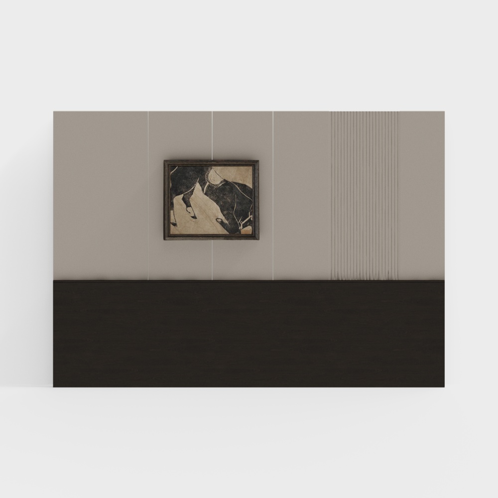 Ancient style background wall