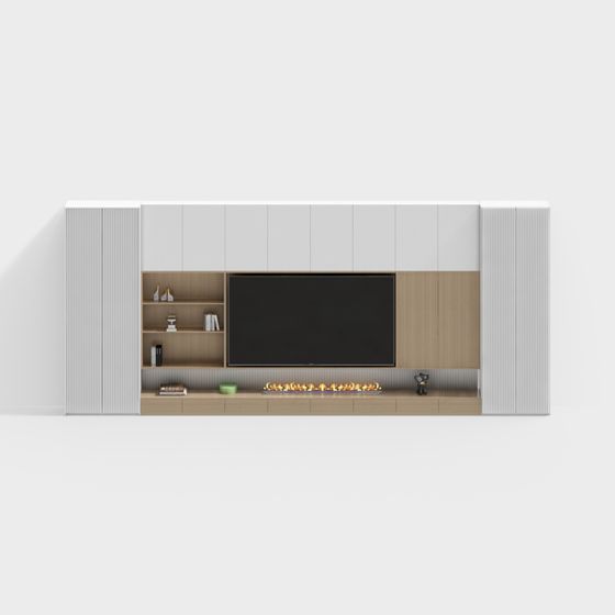 Urban Elegance Media Console 3D model