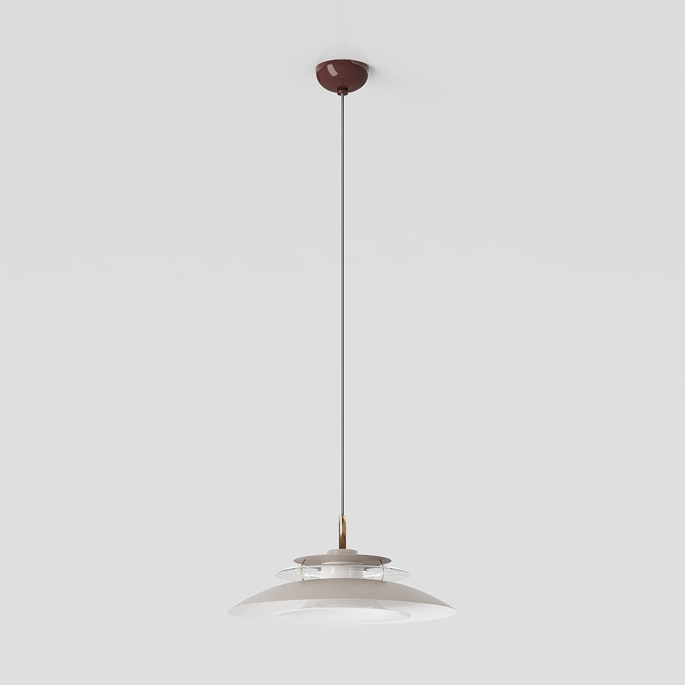 Modern light luxury matte white chandelier