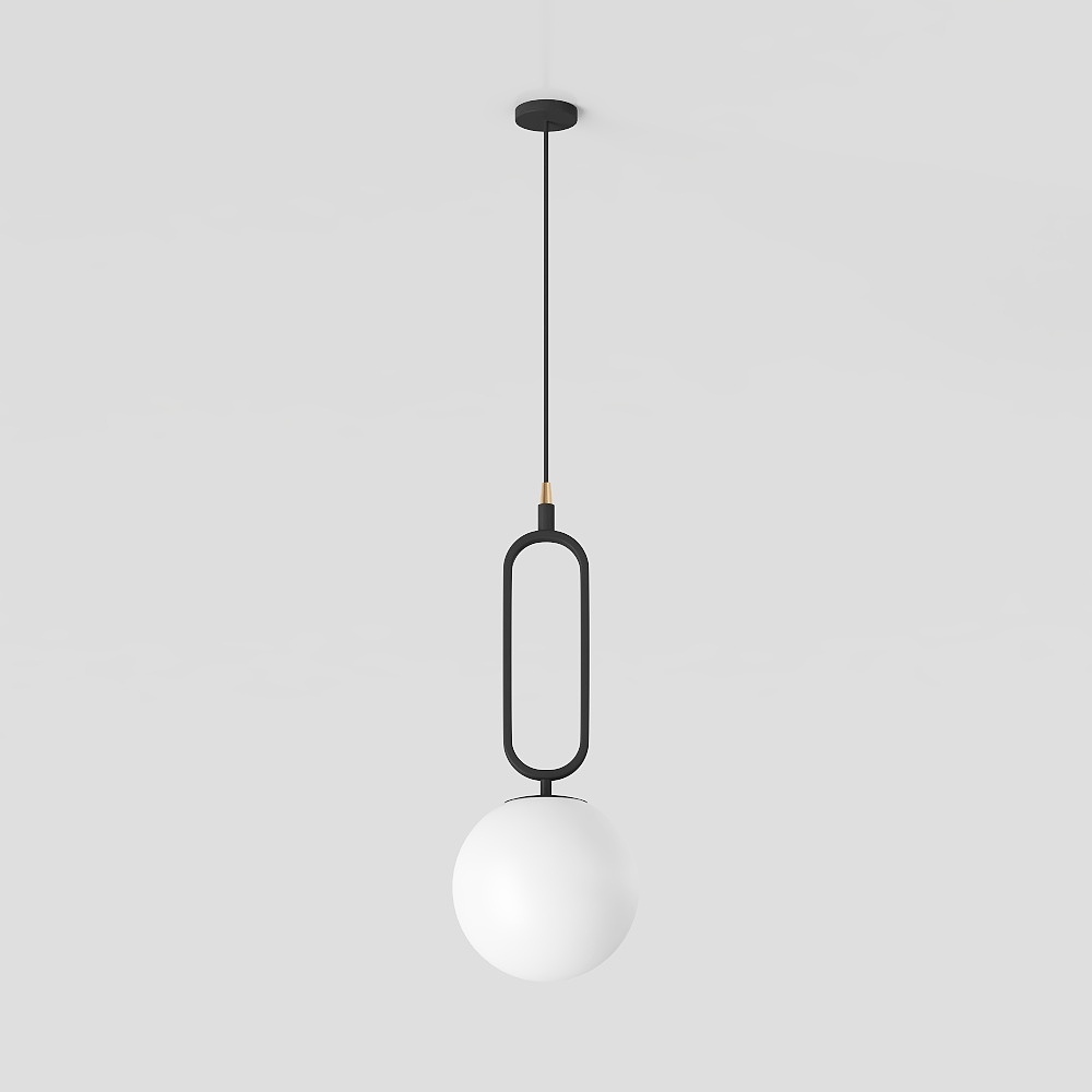 Modern Minimalist Polyhedral Chandelier 3D model