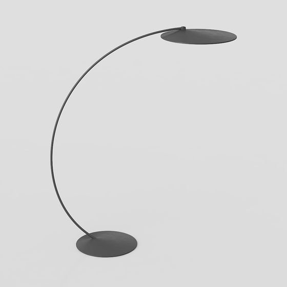 Arco Floor Lamp 3D model - Unique Minimalist Design