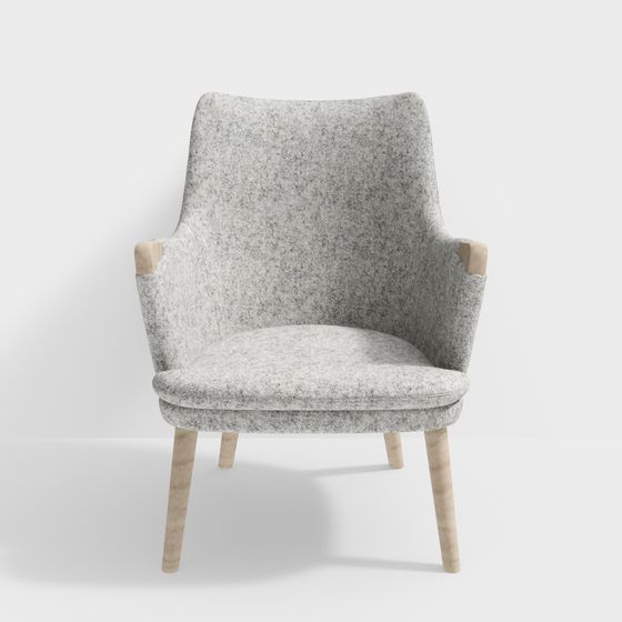 Cozy Lounge Chair 3D model