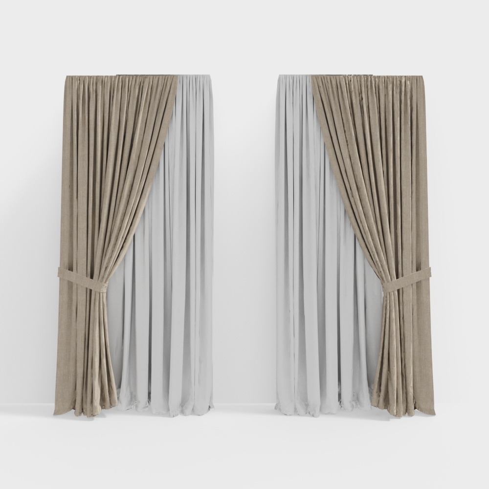 Fabric curtains