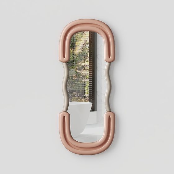 U-Shaped Mirror 3D model