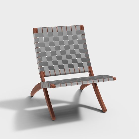Woven Lounge Chair 3D model