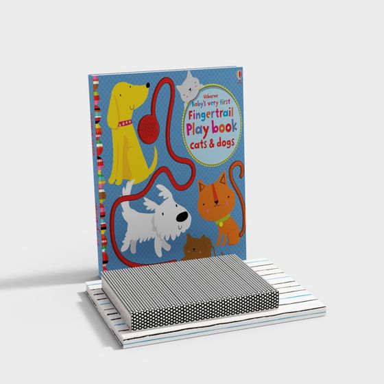 Fingertrail Playbook Cats & Dogs 3D model for Creative Projects