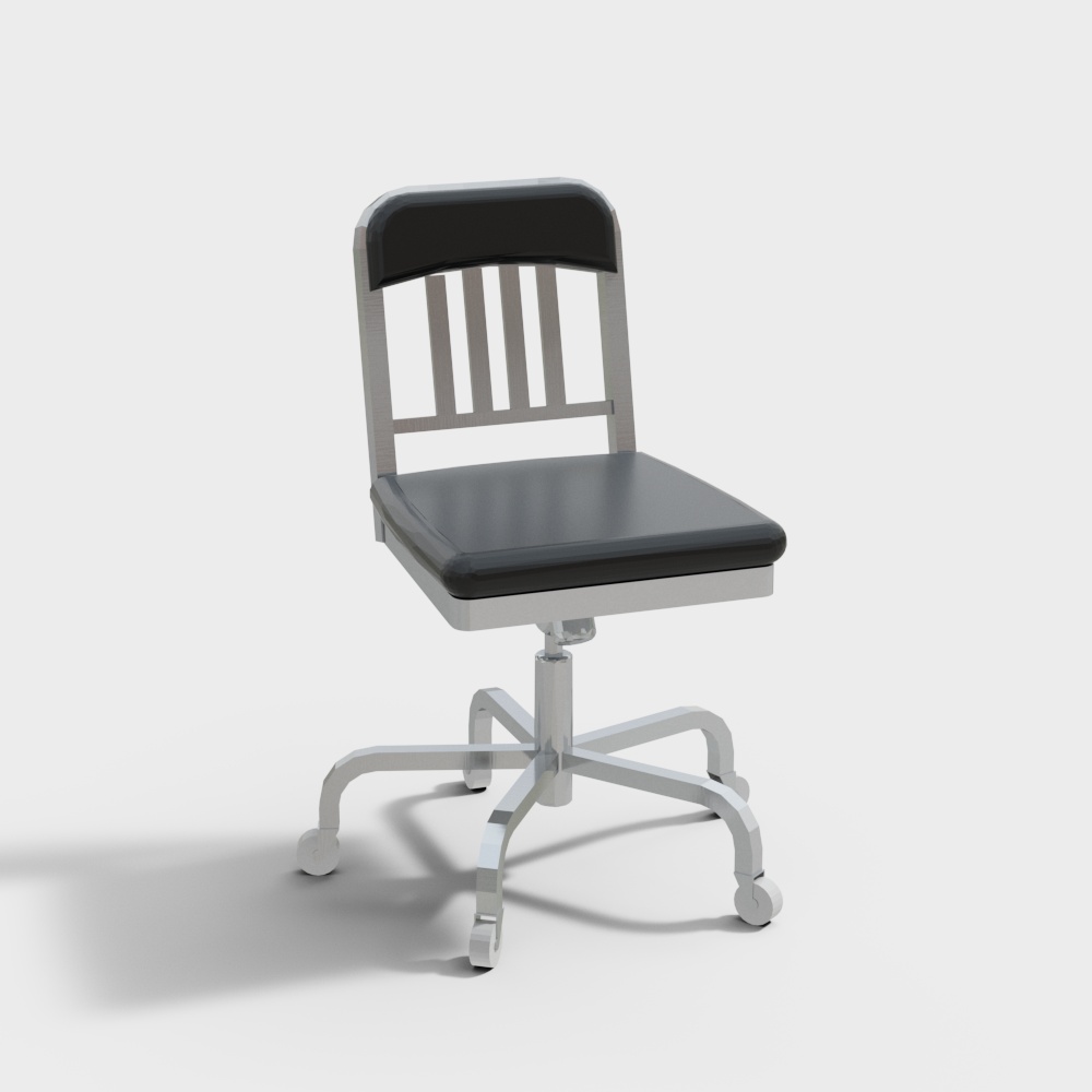 Emeco Classic Navy semi-upholstered