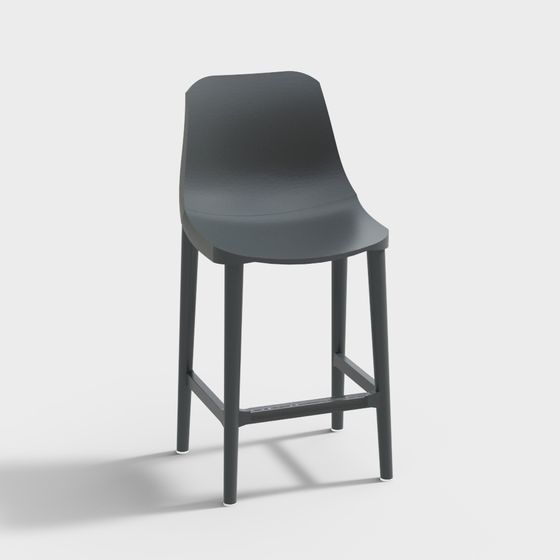 Urban Leisure Bar Stool 3D model