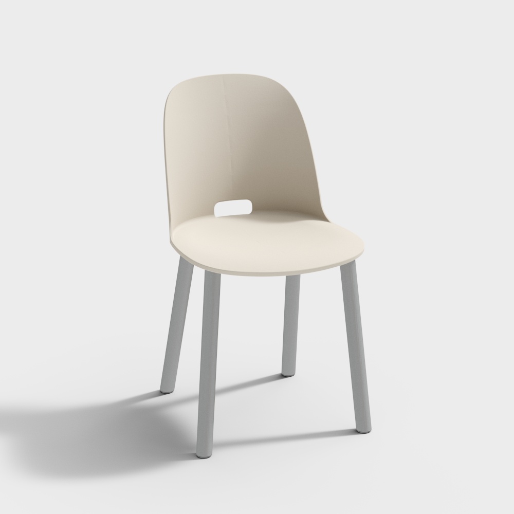 艾美克Alfi高背鋁椅